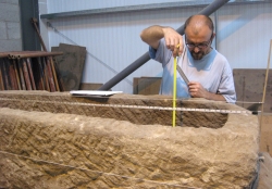 Excavation of Roman sarcophagus